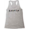 santa of the friends parody Racerback Tank