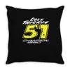 cole trickle 51 Throw Pillow