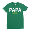 papa Ladies Fitted T-Shirt