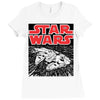 millennium falcon Ladies Fitted T-Shirt