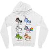 unicorn funny Zipper Hoodie