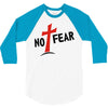 no fear 3/4 Sleeve Shirt