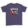 cuphead and mugman Youth Tee