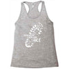wander explore hike Racerback Tank