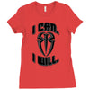 i can i will Ladies Fitted T-Shirt