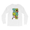 zombie font Long Sleeve Shirts