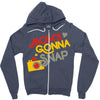 mom's gonna snap Zipper Hoodie