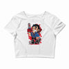 evil cartoon Crop Top