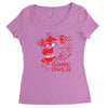 five nights at freddy's pizzeria game over Women's Triblend Scoop T-shirt