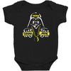 dark side  at loiter Baby Bodysuit