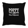 poppy myth legend casual Throw Pillow
