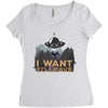 I Want to Leave Women's Triblend Scoop T-shirt