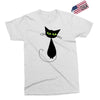 black cat idiot Exclusive T-shirt