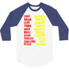 fight, dream, lead! 3/4 Sleeve Shirt