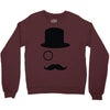moustache gentleman Crewneck Sweatshirt