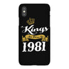 kings are born in 1981 iPhoneX