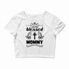 I Am One Blessed Mommy Crop Top