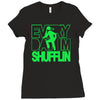 everyday im shufflin lmfao party rock shuffling Ladies Fitted T-Shirt