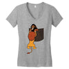 precipocket Women's V-Neck T-Shirt