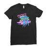 pantsuits and pistols Ladies Fitted T-Shirt