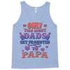 only the best dads get promoted to papa Tank Top