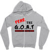 fear the goat Zipper Hoodie