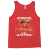 october girl is a perfect combination of princess and warrior Tank Top