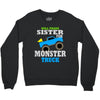 monster truck shirt for boys toddlers Crewneck Sweatshirt