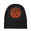 demented are go band logo screen printed Baby Beanies