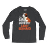 This Girl Loves Saint Bernard Long Sleeve Shirts