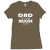 dad to the rescue Ladies Fitted T-Shirt