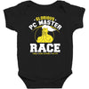 glorious pc gaming master race Baby Bodysuit