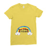 You're Looking At A Rainbow Ladies Fitted T-Shirt