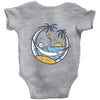 skull summer Baby Onesie