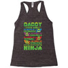 Daddy You Are My Favorite Ninja Racerback Tank