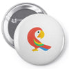 brids red Pin-back button