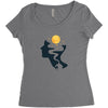 Night Think Women's Triblend Scoop T-shirt