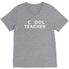 school cool teacher V-Neck Tee