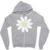 he loves me he loves me not Zipper Hoodie