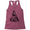 illuminati pizza Racerback Tank