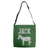 jack ass Adjustable Strap Totes