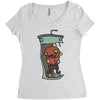 delicious aqua teens Women's Triblend Scoop T-shirt