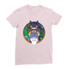 Totoro Ladies Fitted T-Shirt