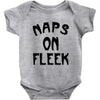 naps on fleek girls Baby Onesie