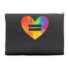 Lgbt Heart Accessory Pouches