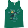 wake up and drink a coffee Tank Top