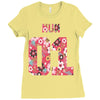 mum day 01 Ladies Fitted T-Shirt