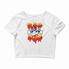 rad dog Crop Top