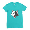 KING OF THE WOLF Ladies Fitted T-Shirt