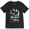 Going To The Mountains Is Going Home V-Neck Tee